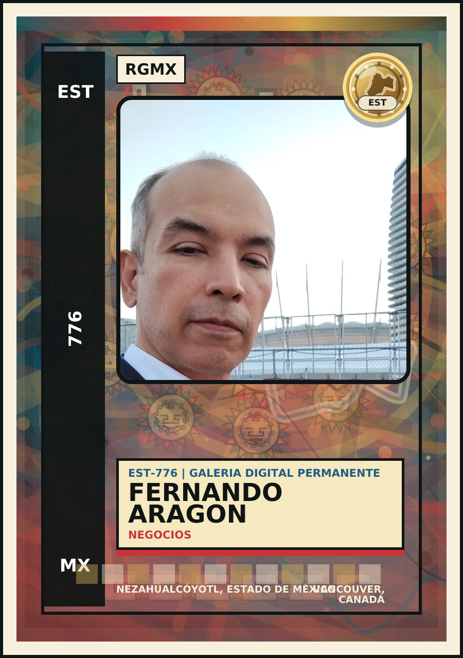 Frente de ficha de Fernando Aragon
