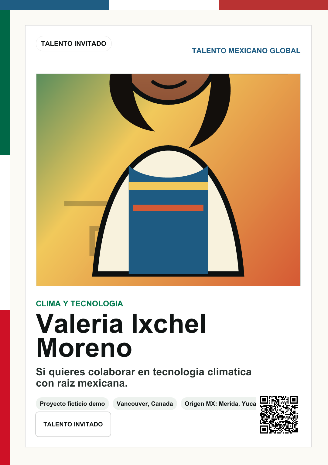 Vista previa del cartel de Valeria Ixchel Moreno